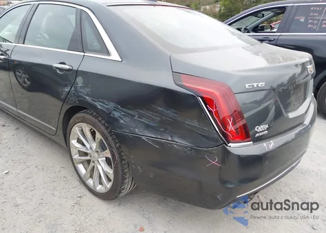 2017 Cadillac Ct6 Premium Luxury из США, поврежденный, VIN 1G6KF5RS3HU162432